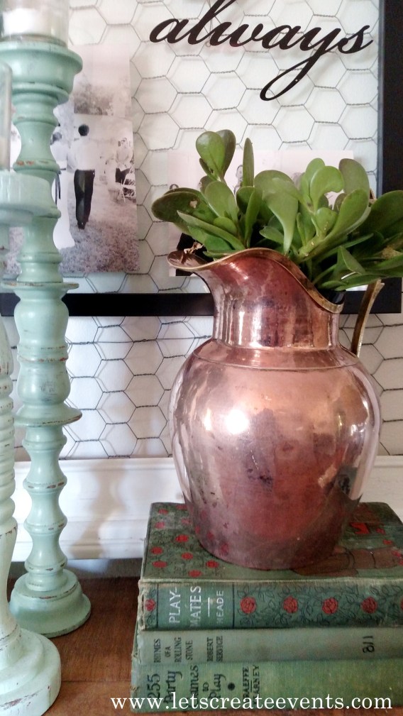 Cleaning a Copper Pitcher001